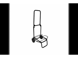 CARRITO PORTA VALIJAS DE CAÑO NEGRO